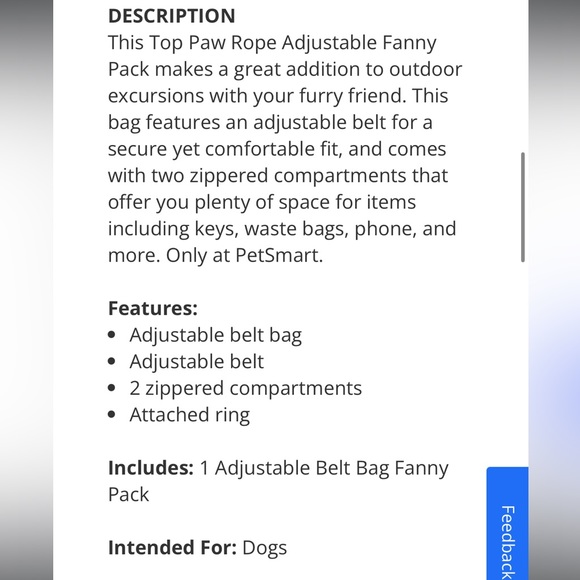 Dog walker fanny pack - Picture 2 of 2